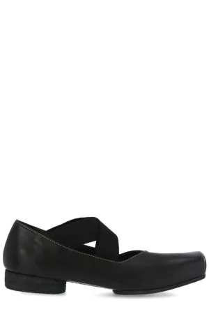 Uma Wang Strapped Ballerina Flats