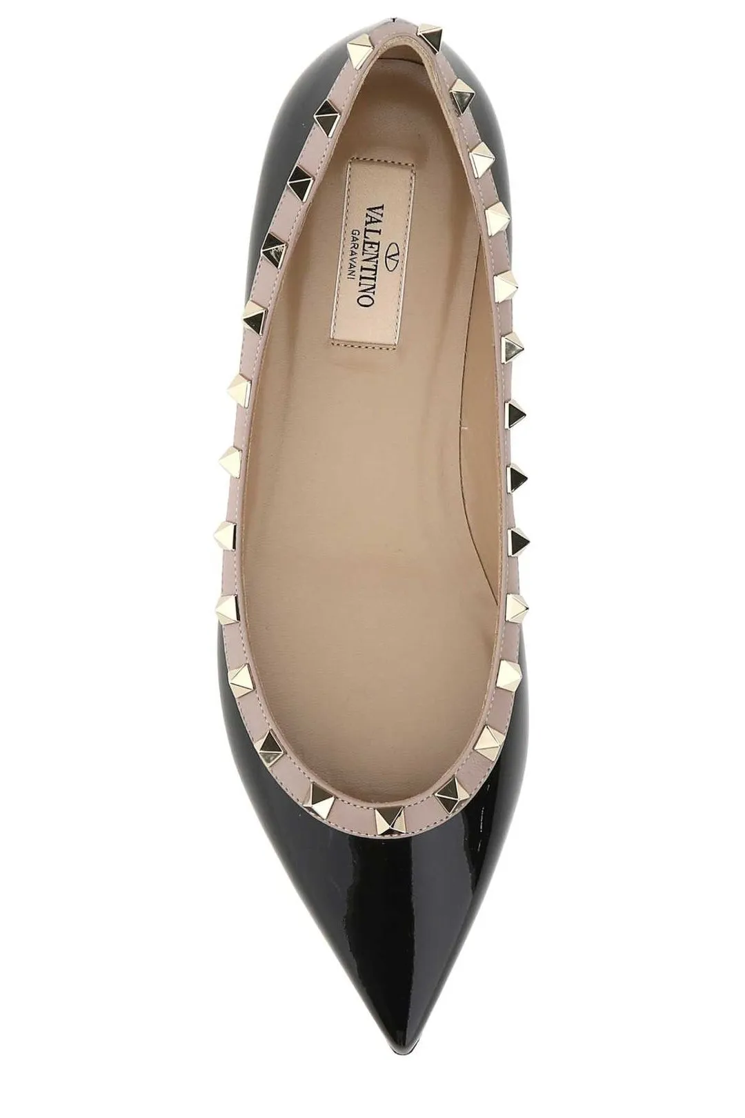 Valentino Garavani Rockstud Ballerina Flat
