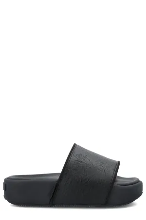 Y-3 Slip On Round Toe Slides